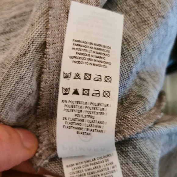 Primark striped knotted waist long sleeve shirt - Picture 4 of 4